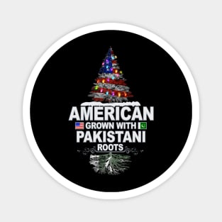 Christmas Tree  American Grown With Pakistani Roots - Gift for Pakistani From Pakistan Magnet